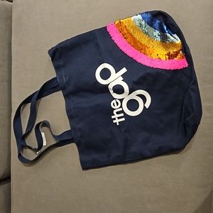 The Gap tote NWT - rainbow sequins - rare